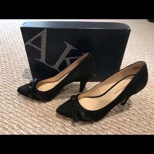 Anne Klein Black Stilettos